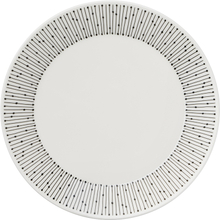 Arabia - Mainio Sarastus tallerken 19 cm hvit/svart