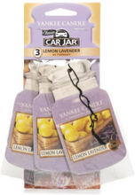 Yankee Candle Lemon Lavender Car Jar 3-Pack 3 St.