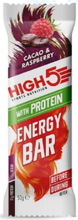 HIGH5 Energibar Protein Kakao/Hallon 50g, Energibar m/Protein