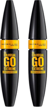 Maybelline The Colossal Go Extreme! Mascara 2-pk Leather Black
