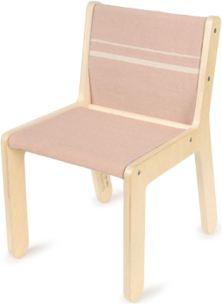 Kid's Chair Sillita Vintage Nude Home Kids Decor Furniture Chairs & Stools Multi/mønstret Lorena Canals*Betinget Tilbud