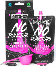 Muc-Off No Puncture Tubeless Kit 140ml. + UV lykt og måleskje