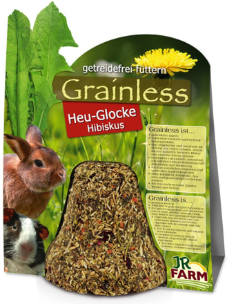 JR Farm Grainless Heu-Glocke Hibiskus - 2 x 1 Stück