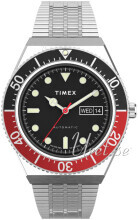 Timex TW2U83400 Musta/Teräs Ø40 mm