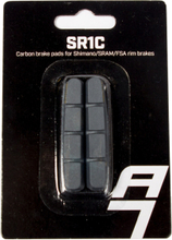 Aerlite SR1C Kolfiber bromsbelägg 1 par, För kolfiberfälgar, Shimano/Sram