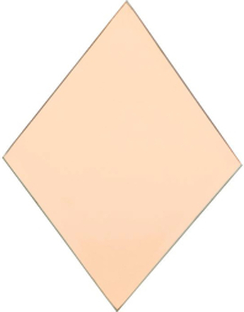 House Doctor Diamond spejl i rosa - sæt med 4 stk