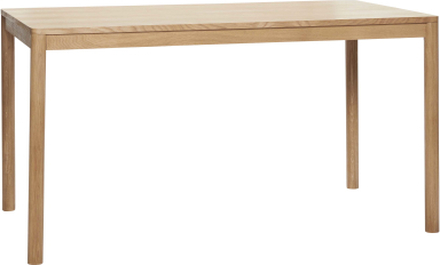 Hübsch spisebord i egetræ - 140x80 cm