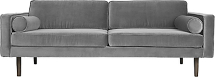 Broste Copenhagen Wind 3 pers. sofa - Drizzle grå