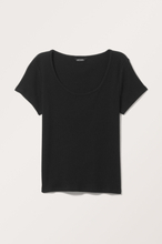 Slim Fit Short Sleeve T-shirt - Black