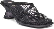 Isadora Black Mule Sandals Shoes Mules & Slip-ins Heeled Mules Black MIISTA