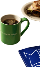 Astrid Lindgren Mug 28 Home Tableware Cups & Mugs Coffee Cups Green Design House Stockholm