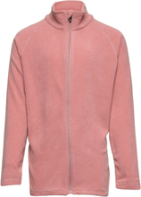 Fleece Jacket, Full Zip Outerwear Fleece Outerwear Fleece Jackets Pink Color Kids