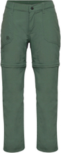Pants W. Zip Off Outdoor Pants Grønn Color Kids*Betinget Tilbud