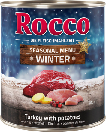 Rocco Winter-Menü Rind mit Pute & Kartoffeln - 24 x 800 g