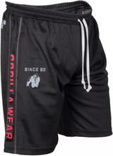 Gorilla Wear Functional Mesh Shorts, svart/rød