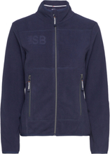 Fleece W Jacket Tops Sweatshirts & Hoodies Fleeces & Midlayers Navy Sebago
