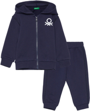 Set Jacket+Trousers Sets Sweatsuits Navy United Colors Of Benetton