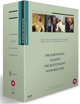 Merchant Ivory Box-Set (Quartett / Wiedersehen in Howards End / Die Damen aus Boston / Die Europäer)