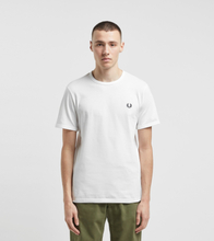 Fred Perry Ringer T-Shirt, vit