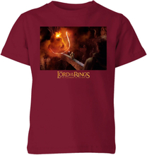 Lord Of The Rings You Shall Not Pass Kids' T-Shirt - Burgundy - 3-4 Years - Burgundy