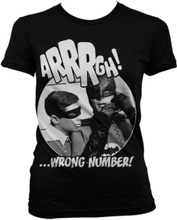 Arrrgh - Wrong Number Girly T-Shirt, T-Shirt