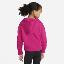 Nike Sportswear Older Kids' (Girls') Cropped Hoodie - Red