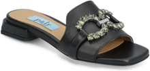 Flat Simili Sandal Designers Sandals Flat Black Apair