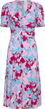 Dvf Anaba S/S Dress Dresses Summer Dresses Blue Diane Von Furstenberg