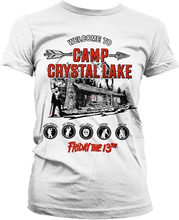 Camp Crystal Lake Girly Tee, T-Shirt