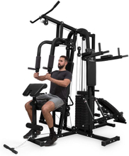 Ultimate Gym 9000 7 stationer upp till 150kg QR-stål svart