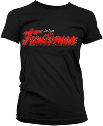 Fantomen Distressed Logo Girly T-Shirt, T-Shirt