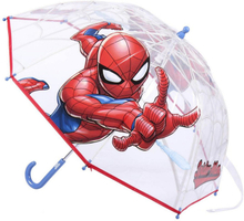 Paraply Spiderman 45 cm Röd