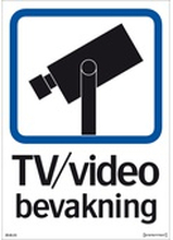 SKYLT TV/VIDEO BEVAKNING 35-7914 297X210MM