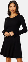 BUBBLEROOM Quinn knitted dress Black XS