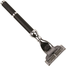 Parker Shaving 42M - Black & Chrome Mach 3 Compatible Handle Razo