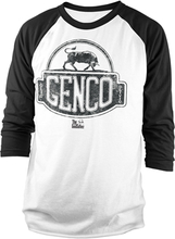 GENCO Olive Oil Baseball Long Sleeve Tee, Long Sleeve T-Shirt