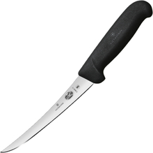 Victorinox - Fibrox utbeiningskniv smalt knivblad 15 cm svart