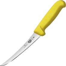 Victorinox - Fibrox utbeiningskniv smalt knivblad 15 cm gul