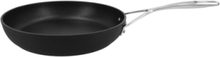 "Alu Pro 5, Stegepande 28 Cm Sølv-Sort Rund Alu Home Kitchen Pots & Pans Frying Pans Black DEMEYERE"