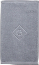 Icon G Towel 30X50 Home Textiles Bathroom Textiles Towels Grey GANT