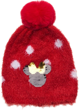 Cap Accessories Headwear Hats Beanies Rød Minnie Mouse*Betinget Tilbud
