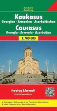 Caucasus - Georgia - Armenia - Azerbaijan Road Map 1:700 000