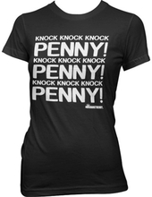 Penny Knock Knock Knock Girly T-Shirt, T-Shirt