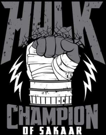 Marvel Thor Ragnarok Hulk Champion Women's Sweatshirt - Black - L - Black