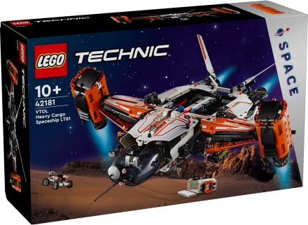 LEGO Technic VTOL Heavy Cargo Spaceship LT81, Space Plane Set 42181