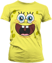Sponge Happy Face Girly T-Shirt, T-Shirt
