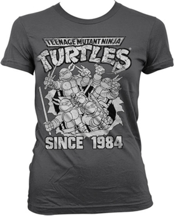 TMNT Distressed Since 1984 Girly Tee, T-Shirt