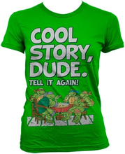 TMNT - Cool Story Dude Girly Tee, T-Shirt