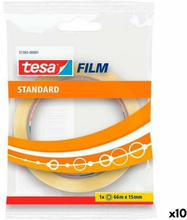 Självhäftande band TESA Standard 66 m 15 mm Transparent