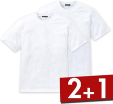 Schiesser 2 stuks Essentials American T-shirts Round Neck